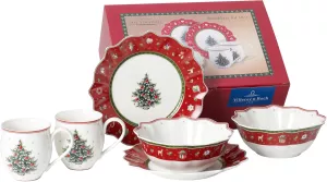 Snídaňová souprava VILLEROY & BOCH Toys Delight, varianty: | Sada červenobílá, Sada bílá