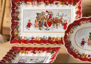 Vánoční podnos na cukroví VILLEROY & BOCH TOY'S FANTASY,35x23 cm Vánoční podnos na cukroví VILLEROY & BOCH TOY'S FANTASY,35x23 cm