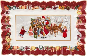 Vánoční podnos na cukroví VILLEROY & BOCH TOY'S FANTASY,35x23 cm