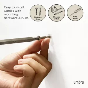 Věšák na zeď Umbra FLIP 8 háčků, varianty: