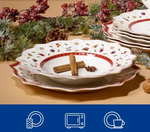 Villeroy & Boch Toy´s Delight vánoční sada talířů, 12 ks