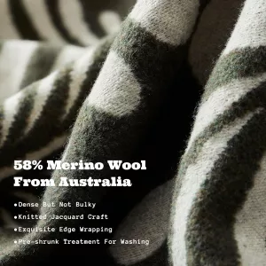 Vlněná, luxusní merino deka ACUSHLA 160x200cm, varianty: